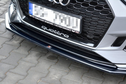 Spojler pod přední nárazník lipa V.2 Audi RS5 F5 Coupe / Sportback carbon look