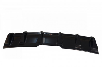 Difuzor zadního nárazníku Audi RS5 F5 Coupe / Sportback černý lesklý plast