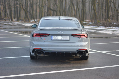 Difuzor zadního nárazníku Audi RS5 F5 Coupe / Sportback carbon look