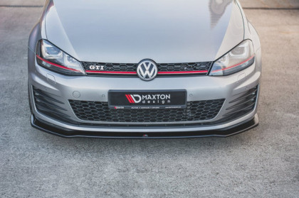 Spojler pod přední nárazník lipa V.2 VW Golf 7 GTI carbon look