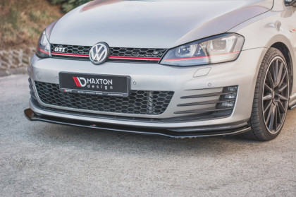 Spojler pod přední nárazník lipa V.2 VW Golf 7 GTI carbon look