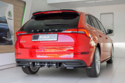 Prodloužení střešního spojleru Škoda Scala 2019 - carbon look