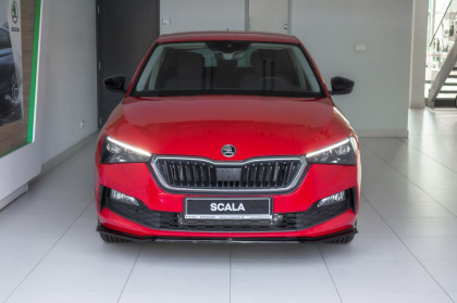 Spojler pod přední nárazník lipa V.3 Škoda Scala 2019 -  carbon look