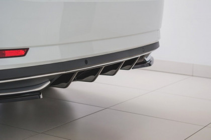 Difuzor zadního nárazníku Škoda Superb Mk3 FL 2019- carbon look