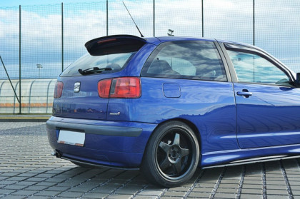 Prodloužení střešního spojleru SEAT IBIZA MK2 FACELIFT CUPRA 1999-2002 černý lesklý plast