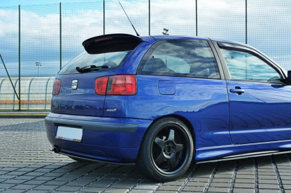 Difuzor zadního nárazníku SEAT IBIZA MK2 FACELIFT CUPRA 1999-2002 černý lesklý plast