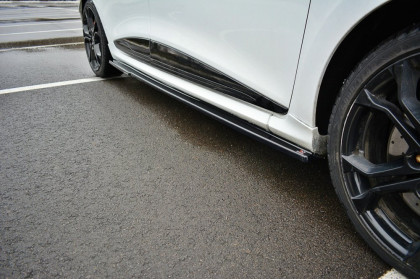 Prahové lišty RENAULT CLIO MK4 RS 2013- 2019 carbon look