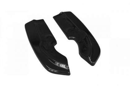 Splittery zadní boční RENAULT CLIO MK4 RS 2013- 2019 černý lesklý plast
