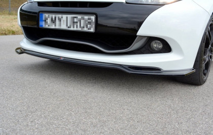 Spojler pod přední nárazník lipa RENAULT CLIO MK3 RS FACELIFT 2009- 2012 carbon look