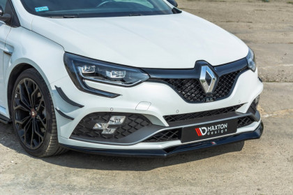 Spojler pod přední nárazník lipa V.2 Renault Megane IV RS 2018-  černý lesklý plast