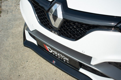 Spojler pod přední nárazník lipa V.2 Renault Megane IV RS 2018-  černý lesklý plast