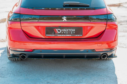 Difuzor zadního nárazníku Peugeot 508 SW Mk2 2018-  carbon look