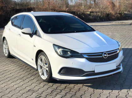 Spojler pod přední nárazník lipa V.1 OPEL ASTRA K OPC-LINE 2015-  carbon look