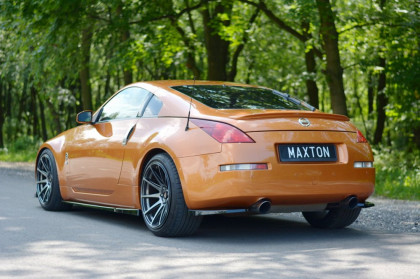 Splittery zadní, boční NISSAN 350Z 2003- 2008 černý lesklý plast