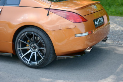 Splittery zadní, boční NISSAN 350Z 2003- 2008 černý lesklý plast