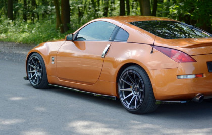 Prahové lišty NISSAN 350Z 2003- 2008 carbon look