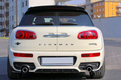 Prodloužení spojleru MINI CLUBMAN S MK2 (F54) JCW 2015- černý lesklý plast