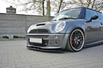 Spojler pod nárazník lipa Maxton - MINI R53 COOPER S JCW (2003-2006) černý lesklý plast