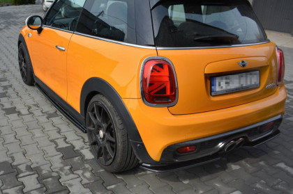 Prahové lišty MINI COOPER S MK3 3-DOOR (F56) (2014-2017) černý lesklý plast