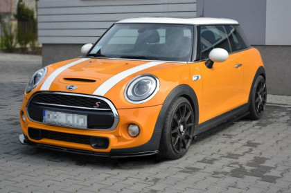 Prahové lišty MINI COOPER S MK3 3-DOOR (F56) (2014-2017) černý lesklý plast