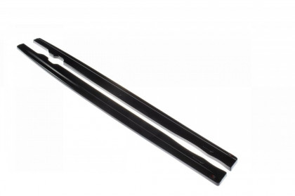 Prahové lišty MINI COOPER S MK3 3-DOOR (F56) (2014-2017) černý lesklý plast