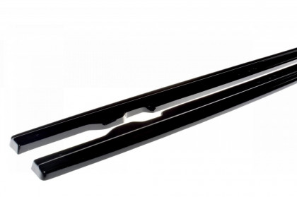 Prahové lišty MINI COOPER S MK3 3-DOOR (F56) (2014-2017) černý lesklý plast