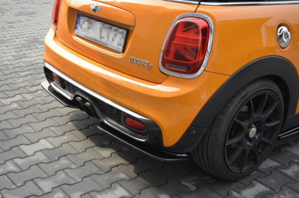 Difuzor zadního nárazníku MINI COOPER S MK3 3-DOOR (F56) (2014-2017) černý lesklý plast