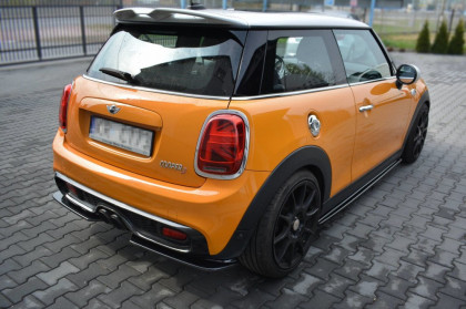 Difuzor zadního nárazníku MINI COOPER S MK3 3-DOOR (F56) (2014-2017) černý lesklý plast