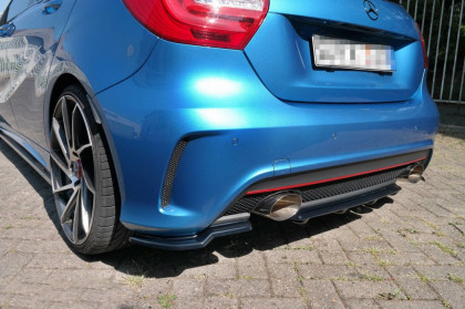 Difuzor zadního nárazníku MERCEDES-BENZ W176 AMG-LINE (2013-2015) carbon look