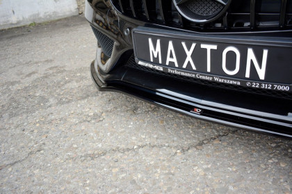 Spojler pod nárazník lipa Maxton V.1 - MERCEDES- BENZ C43 AMG W205 2018- carbon look