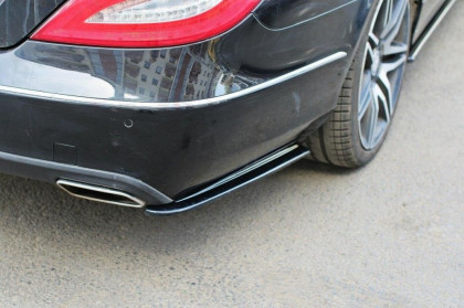 Splittery zadní boční Mercedes CLS C218 2011- 2014 carbon look