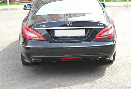 Splittery zadní boční Mercedes CLS C218 2011- 2014 carbon look