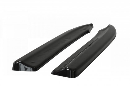 Splittery zadní boční MERCEDES-BENZ E63 AMG W212 2009-2012 černý lesklý plast