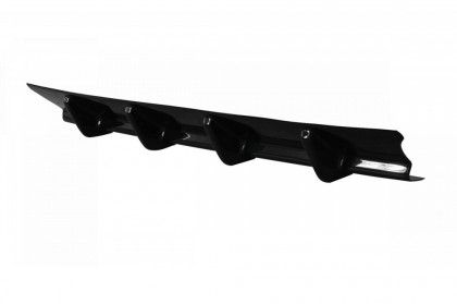 Difuzor zadního nárazníku MERCEDES-BENZ E63 AMG W212 2009-2012 černý lesklý plast