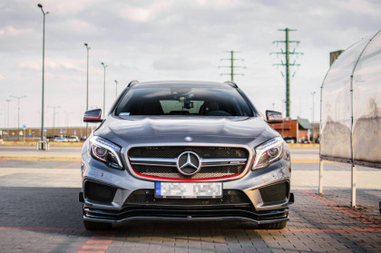 Spojler pod nárazník lipa V.1 MERCEDES-BENZ GLA 45 AMG SUV (X156) (2014-2017)  carbon look