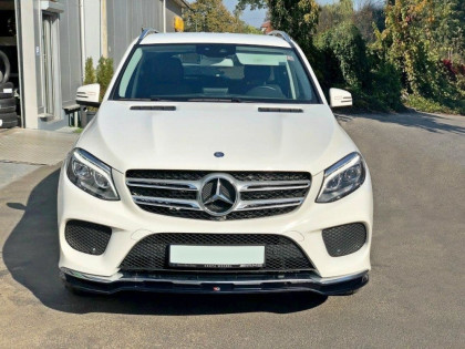Spojler pod nárazník lipa V.1 Mercedes GLE W166 AMG-Line 2015- 2018  carbon look