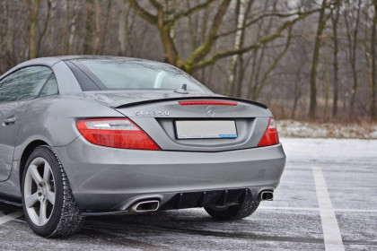 Spojler MERCEDES-BENZ SLK R172 2011-2015 černý lesklý plast