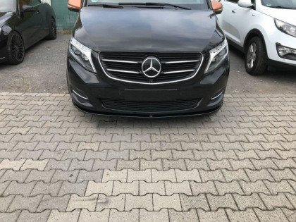 Spojler pod nárazník lipa V.1 Mercedes V-Class W447 2014- carbon look