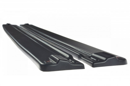 Prahové lišty MAZDA CX-5 FACELIFT 2015- 2017 černý lesklý plast