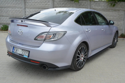 Prodloužení spojleru MAZDA 6 MK2 SPORT HATCH (GH-SERIES) (2008-2010) černý lesklý plast