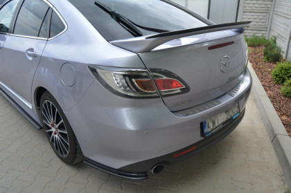 Prodloužení spojleru MAZDA 6 MK2 SPORT HATCH (GH-SERIES) (2008-2010) černý lesklý plast