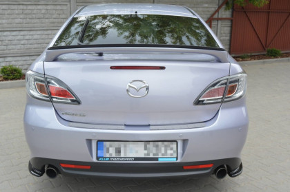 Splittery zadní boční MAZDA 6 MK2 SPORT HATCH (GH-SERIES) (2008-2010) carbon look