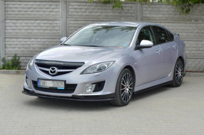 Spojler pod nárazník lipa V.1 MAZDA 6 MK2 SPORT HATCH (GH-SERIES) (2008-2010) carbon look