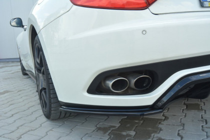 Splittery zadní,boční V.2 Maserati Granturismo 07-11 carbon look