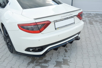 Difuzor zadního nárazníku MASERATI GRANTURISMO 2007- 2011 černý lesklý plast