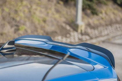 Prodloužení střešního spojleru Ford Focus ST Mk4 černý lesklý plast
