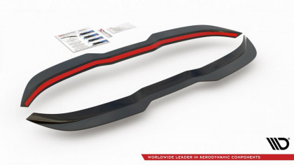 Prodloužení střešního spojleru Ford Focus ST Mk4 carbon look
