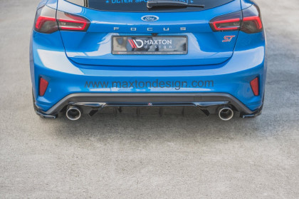 Splittery zadní boční Ford Focus ST Mk4 černý lesklý plast