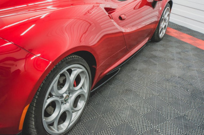 Prahové lišty Alfa Romeo 4C carbon look