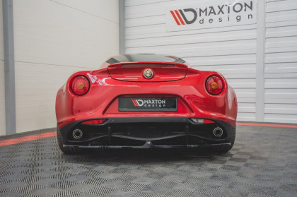 Difuzor zadního nárazníku Alfa Romeo 4C černý lesklý plast